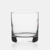 Colombiaanse Iers Vlaggen Shamrock Persoonlijk Whisky Glas (Rechts)