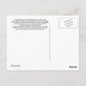 Colombiaanse Kaart van de olievlagenreispost (Achterkant)