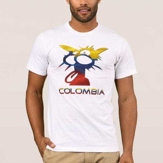 Colombiaanse kat t-shirt (Voorkant)