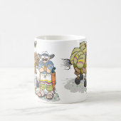 Colombiaanse koffie. Cafe colombiano Koffiemok (Center)