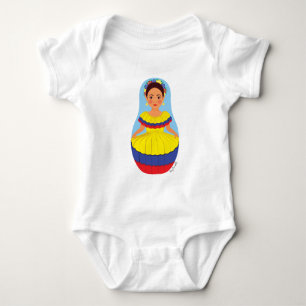 Colombiaanse Matroesjka Baby Body Romper