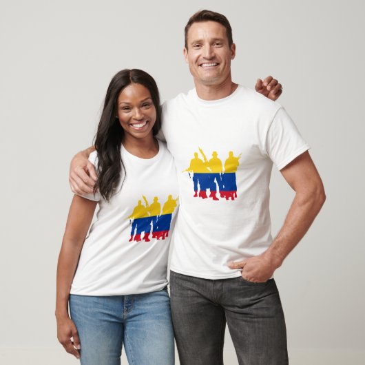 Colombiaanse militaire eenheden t-shirt (Unisex)