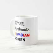 colombiaanse mok koffie (Voorkant links)