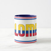 Colombiaanse Nationale Vlag Patriottische koffie Mok (Midden)