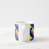 Colombiaanse penseelvlag espresso kop (Achterkant)