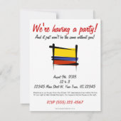 Colombiaanse penseelvlag kaart (Achterkant)