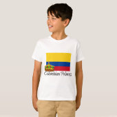 Colombiaanse prinses t-shirt (Voorkant volledig)