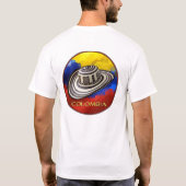 Colombiaanse Sombrero Vueltiao T-shirt (Achterkant)