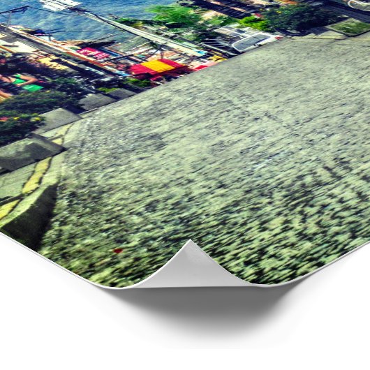 Colombiaanse straat poster (Hoek)