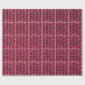 Colombiaanse strop, executiemethode cadeaupapier (Vlak)