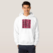 Colombiaanse strop, executiemethode hoodie (Voorkant volledig)
