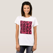 Colombiaanse strop, executiemethode t-shirt (Voorkant volledig)