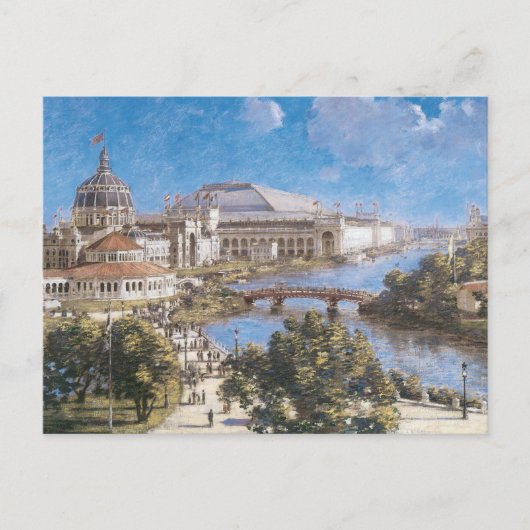 Colombiaanse tentoonstelling van Theodore Robinson Briefkaart (Voorkant)