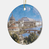 Colombiaanse tentoonstelling van Theodore Robinson Keramisch Ornament (Links)