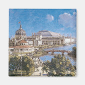 Colombiaanse tentoonstelling van Theodore Robinson Magneet (Voorkant)