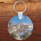 Colombiaanse tentoonstelling van Theodore Robinson Sleutelhanger (Achterkant)