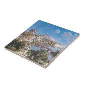 Colombiaanse tentoonstelling van Theodore Robinson Tegeltje (Zijkant)