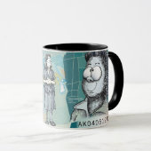 Colombiaanse valuta Cartoon Koffie Mok 1.000 pesos (Voorkant rechts)