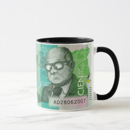 Colombiaanse valutaCartoon Koffie Mok 100,000 peso