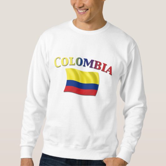 Colombiaanse vlag 2 trui (Voorkant)