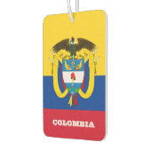 Colombiaanse vlag Air Freshener, Colombia Luchtverfrisser (Links)