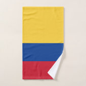 Colombiaanse vlag bad handdoek (Handdoek)