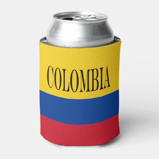Colombiaanse vlag - Bandera De Colombia Blikjeskoeler (Blikje Voorkant)