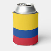 Colombiaanse vlag - Bandera De Colombia Blikjeskoeler (Blikje Achterkant)