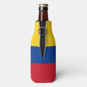 Colombiaanse vlag - Bandera De Colombia Flesjeskoeler (Fles Achterkant)