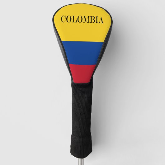 Colombiaanse vlag - Bandera De Colombia Golfheadcover (Voorkant)