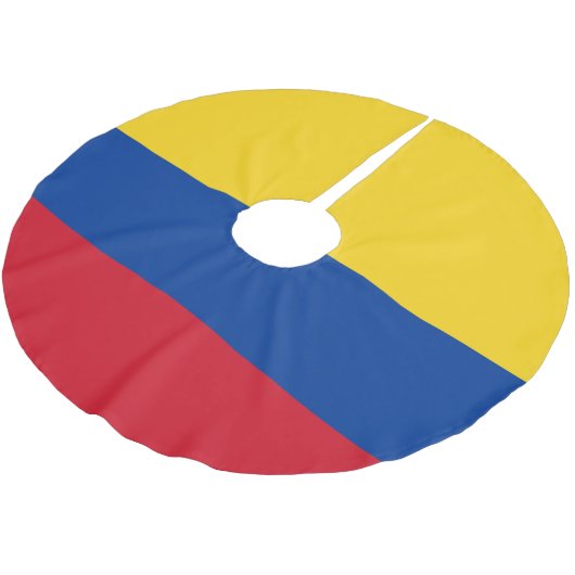 Colombiaanse vlag - Bandera De Colombia Kerstboom Rok (Gekanteld)