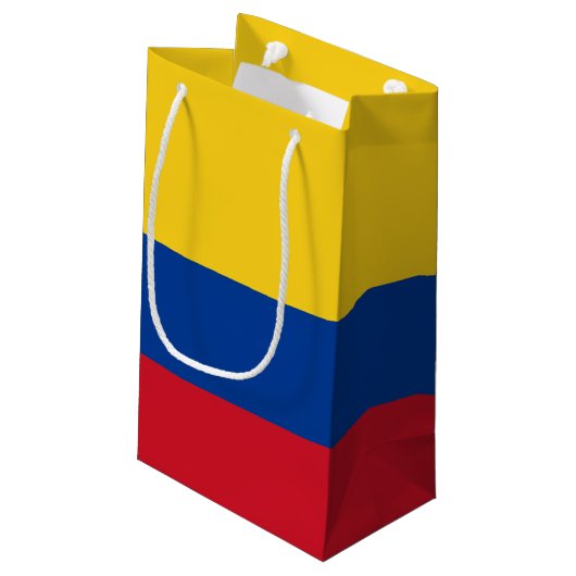 Colombiaanse vlag - Bandera De Colombia Klein Cadeauzakje (Achterkant Gekanteld)