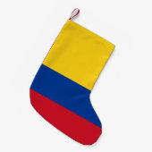 Colombiaanse vlag - Bandera De Colombia Kleine Kerstsok (Voorkant (Hangend))