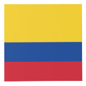 Colombiaanse vlag - Bandera De Colombia Kubus (Voorkant)