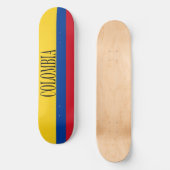 Colombiaanse vlag - Bandera De Colombia Persoonlijk Skateboard (Voorkant)