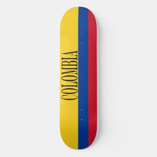 Colombiaanse vlag - Bandera De Colombia Persoonlijk Skateboard (Voorkant)