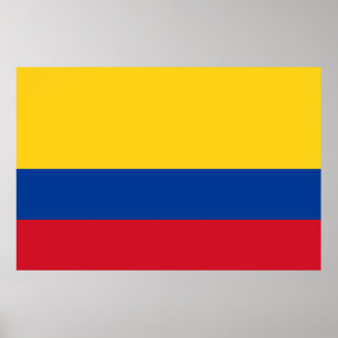 Colombiaanse vlag - Bandera De Colombia Poster