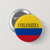 Colombiaanse vlag - Bandera De Colombia Ronde Button 5,7 Cm (Voorkant /achterkant)