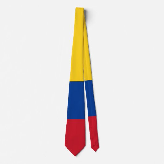 Colombiaanse vlag - Bandera De Colombia Stropdas (Voorkant)