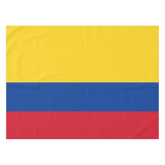 Colombiaanse vlag - Bandera De Colombia Tafelkleed (Voorkant (Horizontaal))