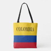 Colombiaanse vlag - Bandera De Colombia Tote Bag (Achterkant)
