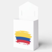 Colombiaanse vlag bedankdoosjes (Geopend)