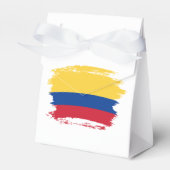 Colombiaanse vlag bedankdoosjes (Voorkant Zijde)