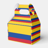 Colombiaanse vlag bedankdoosjes (Voorkant Zijde)