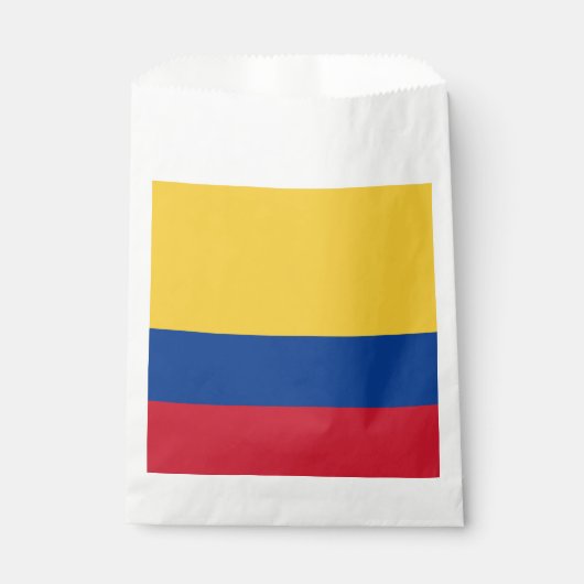 Colombiaanse vlag bedankzakje (Voorkant)