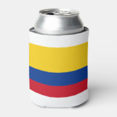 Colombiaanse vlag blikjeskoeler (Blikje Voorkant)