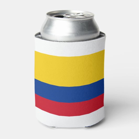 Colombiaanse vlag blikjeskoeler (Blikje Voorkant)