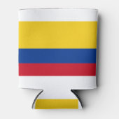 Colombiaanse vlag blikjeskoeler (Voorkant)
