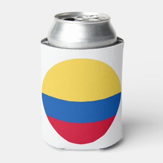 Colombiaanse vlag blikjeskoeler (Blikje Voorkant)