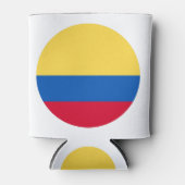Colombiaanse vlag blikjeskoeler (Voorkant)